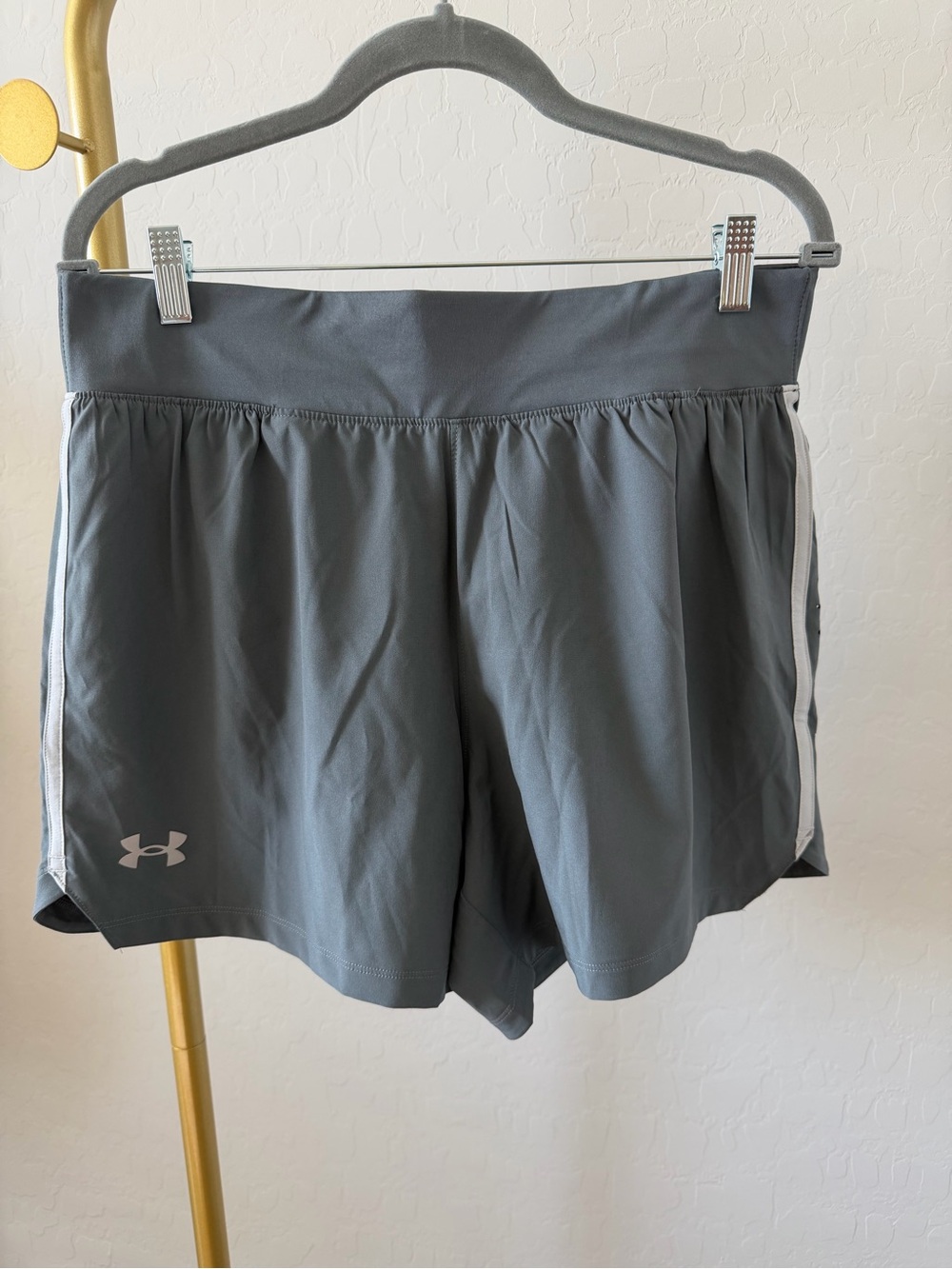 Under Armour Women's Gray Athletic Shorts